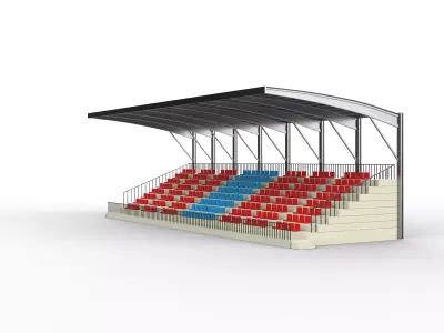 Grandstand 3D model