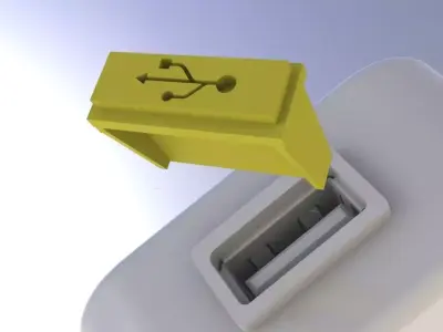 USB Dust Cover 3D print model