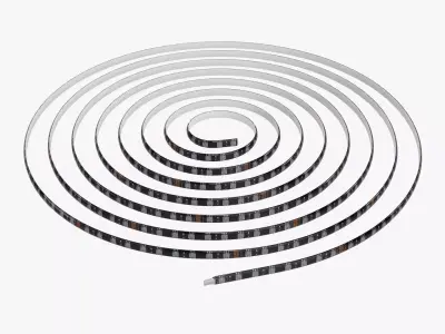 LED strip roll 3D model