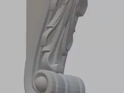 cobel decorative corbel Free 3D print model