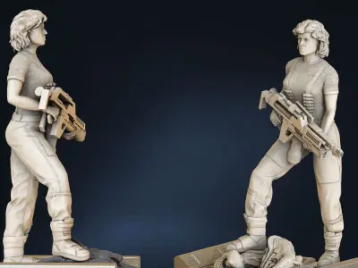 Helen Ripley sfw 180 mm 3D print model