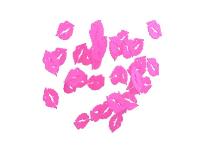 Many Kisses Mark v1 002 3D model