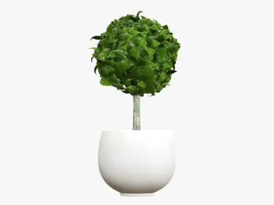 Plant artificial 07 3D model