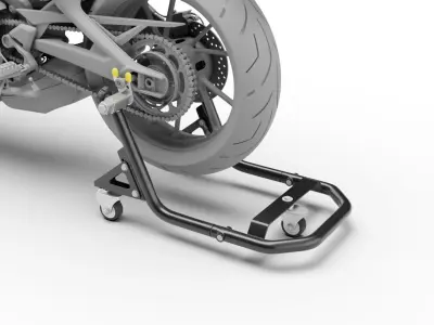 Motorcycle rear stand 3D model
