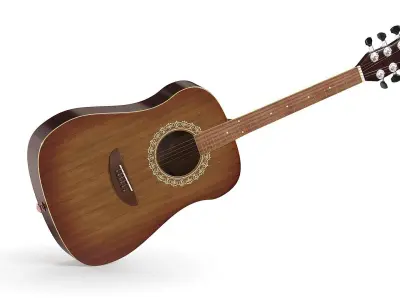 Acoustic Guitar 3D model