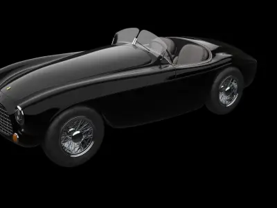 Ferrari INTER 212 Retro 3D model