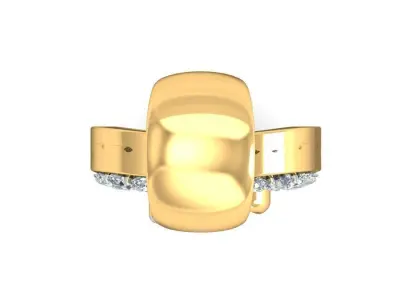 Solitaire Women Pendant 3dm STL OBJ FBX Renders Details 3D print model 70