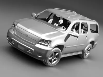 Chevrolet Suburban CG 2007 3D model