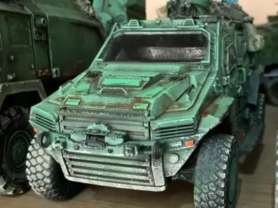 NMS 4x4 Tactical Vehicle 3D print model 3D print model