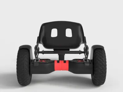 BEAST BUGGY ROVER  Low-poly 3D model