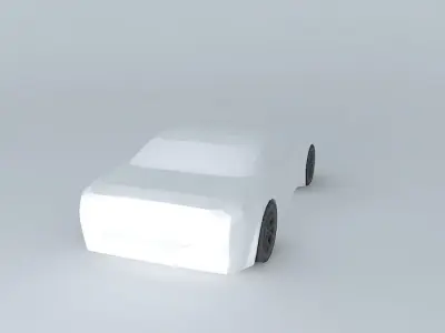 Muscle car template Free 3D model