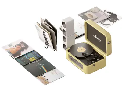 Alive Audio Stories Lilac STR-06-LL Player 3D model