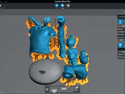 Diego Maradona 3D Printable  3D print model