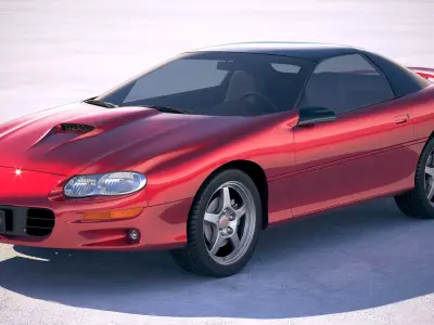 Chevrolet Camaro CG 1998 3D model