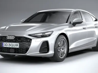 Audi A6 Sedan Regular 2026 3D model