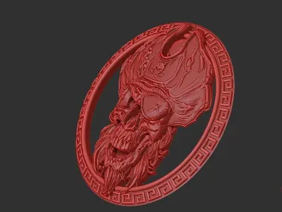 pirate skull 3D print model