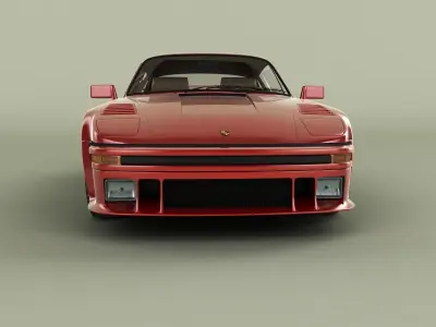 Porsche 911 935 Strassenversion 3D model