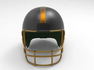 Rugby Helmet 3D model