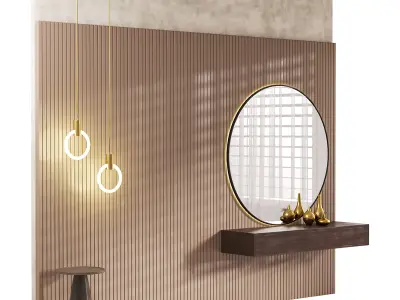 Decorative Wall panel  19 3D model