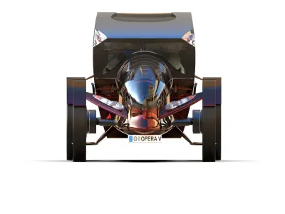 Opera V - A parody for the Fiaker in Vienna 3D model