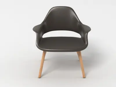 Eero S Organic Chair 3D model