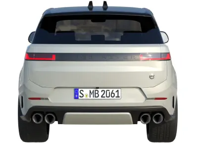 Range Rover Sport SV 2024 3D model