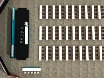 Hotel Stage 004 3D model