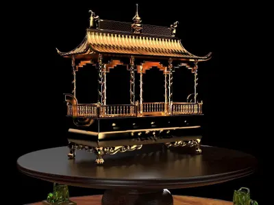 Chinese  incense burner   3D model