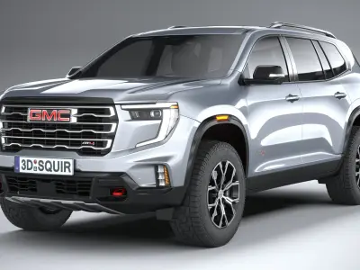 GMC Acadia 2024 3D model