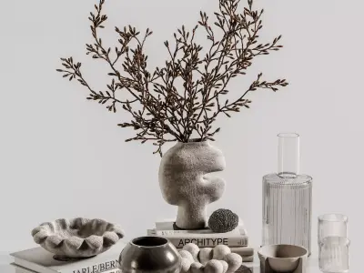 decorative set 114 3D model