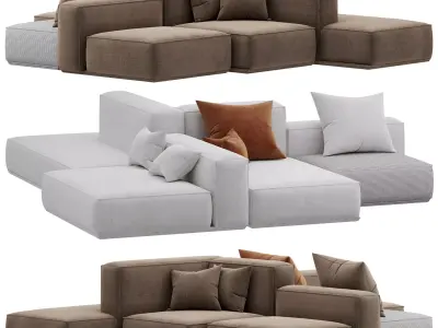 Marechiaro Sofa BY twentytwentyone 3D model