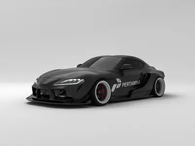Formula Drift Toyota Supra  Wide Body Toyota Supra 3D model