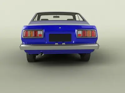 Toyota Corolla Levin coupe TE37 3D model