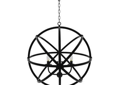 Fashionable Hanging Lamp 3D model