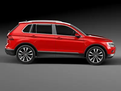 Volkswagen Tiguan 2017 3D model