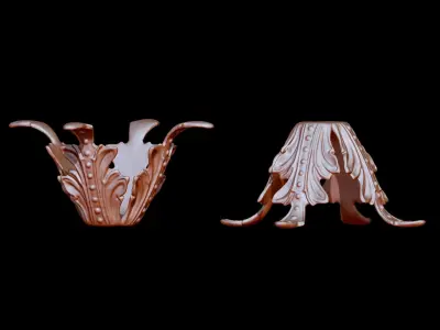 Decoration element 3D print model