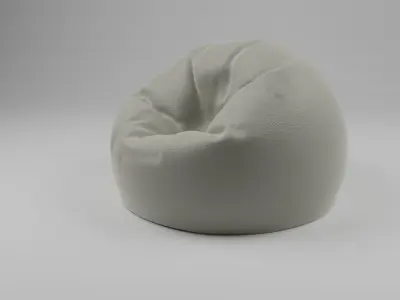 BEAN-BAG bean bag chair Free 3D model