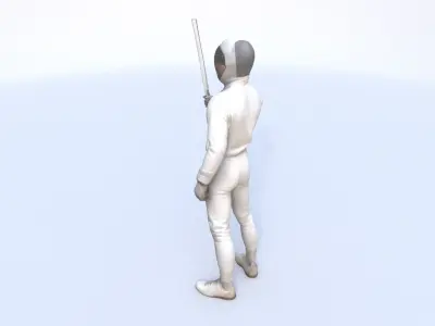 Fencing 3D model