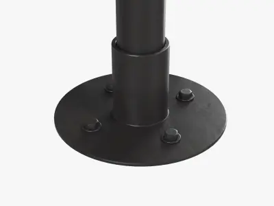 Tetherball 01 3D model