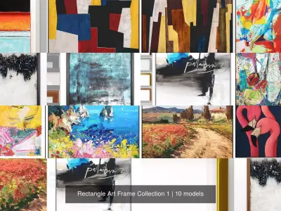 Rectangle Art Frame Collection 1