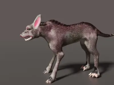 hound wolf 3D model