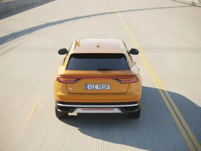 Bridge 3D Scene for Automotive 3D model