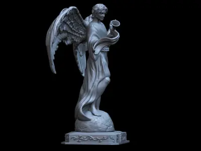 Archangel Angel Gabriel 3D print model