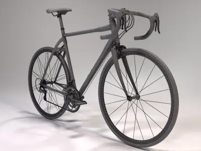 Road bike Generic Rigged  3D model