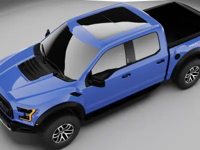 Frod F150 Raptor 2019 HQ 3D model