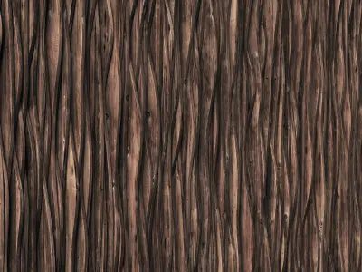 Parametric thick rail panel n1 3D model