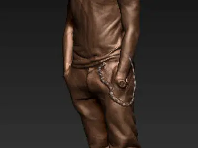 Jesse Chad Lindberg FAST AND FURIOUS 3D print model