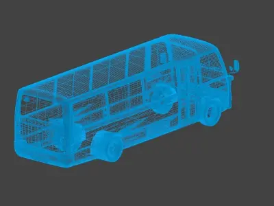 Mitsubishi Rosa 1999 3D Model 3D model