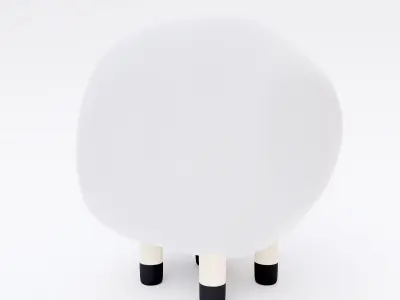 Sheep toon 3dmodel  3D model