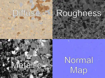 Crystal Chandelier Pendant model pack Low-poly 3D model